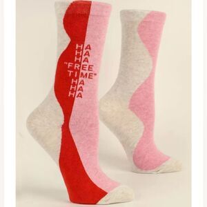 Socks Blue Q Women’s Cotton Crew Free Time